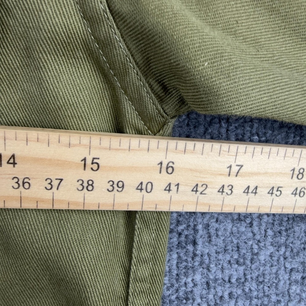 Vintage Boy Scouts Of America Shirt Boys Medium Green Uniform Twill Patches - Picture 10 of 13
